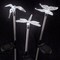 Nature Spring 3-piece Yard Decor, Solar Outdoor LED Stake Butterfly, Hummingbird, Dragonfly Light, Battery Operated 432274VFO - alternate 1